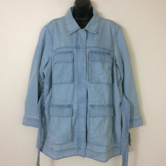 Levi's Denim Shirt Jacket 1X - Picture 9 of 16
